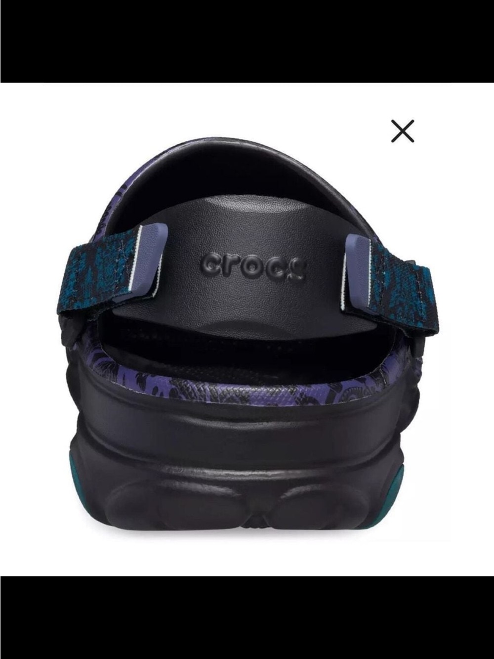 Disney x Crocs - Haunted Mansion Wallpaper Print clogs with gibbitz - Picture 5 of 11